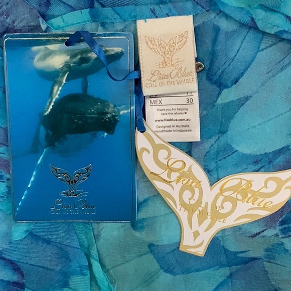 Lisa Blue WINGED ONES Cape - Celestial Blue - Picture 8 of 14